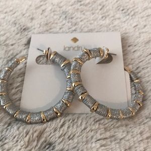 Katy Landry gold / silver hoop earrings 😍🥰😘✨